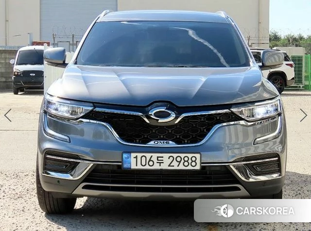 Renault Korea (Samsung) The New QM6 2023 Серебристо-серый из Кореи