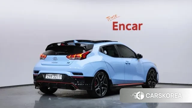 Hyundai Veloster (JS) 2019 Небесно-голубой из Кореи
