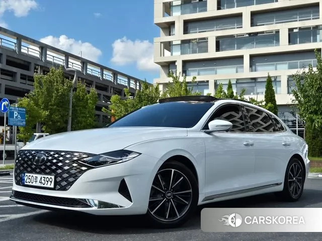 Hyundai The New Grandeur IG 2022 Белый из Кореи
