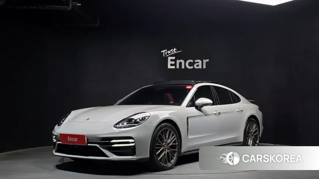 Porsche Panamera (971) 2022 Серебристо-серый из Кореи