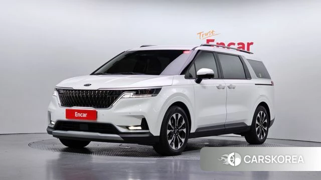 Kia Carnival 4th generation 2021 Белый из Кореи