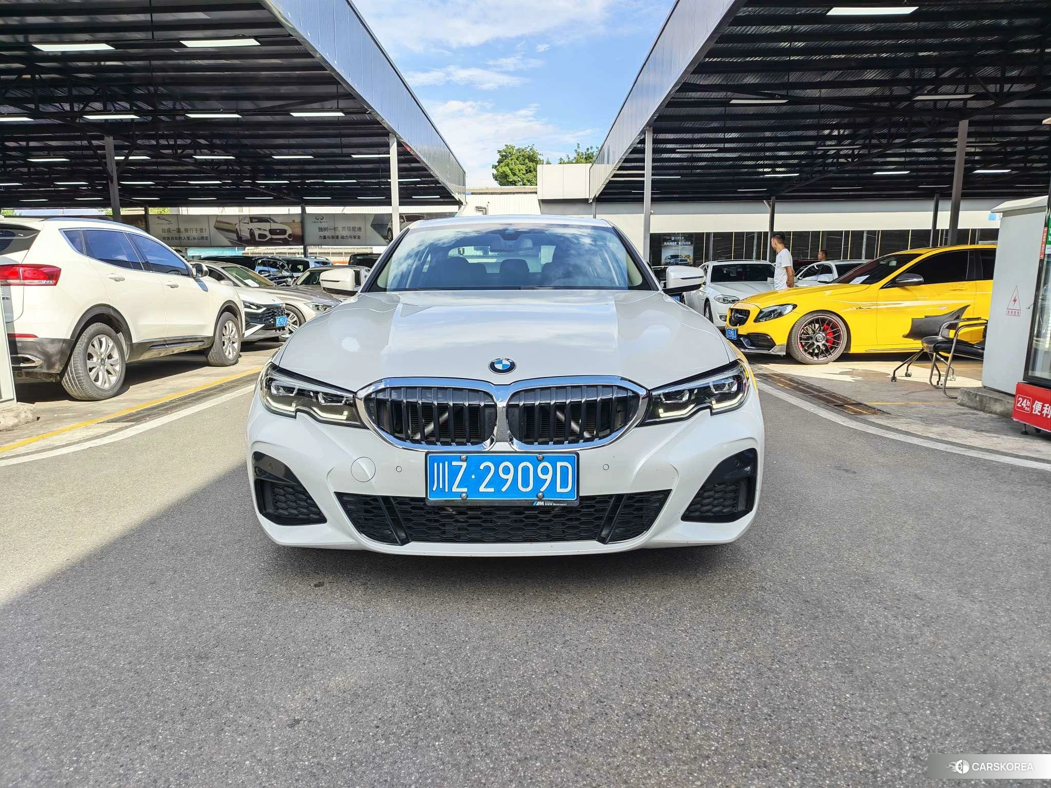 BMW 3 series 2021 Белый из Китая
