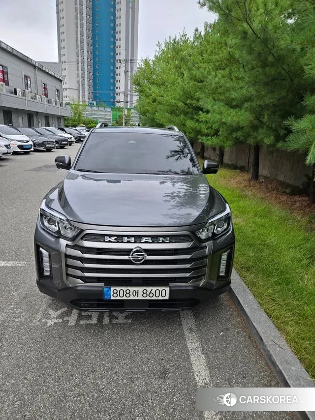 Ssangyong The New Rexton Sports Cannes 2023 Темно-зеленый из Кореи