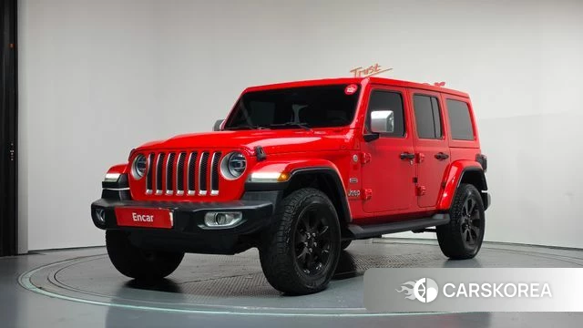 Jeep Wrangler (JL) 2019 Красный из Кореи