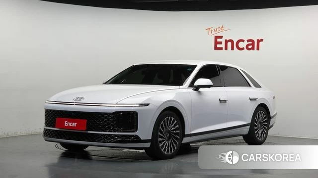 Hyundai Grandeur Hybrid (GN7) 2023 Белый из Кореи