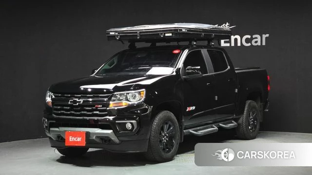 Chevrolet (GM Daewoo) Real New Colorado 2022 Черный из Кореи