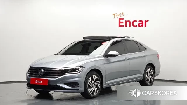 Volkswagen 7th Generation of Jetta 2021 Серый из Кореи