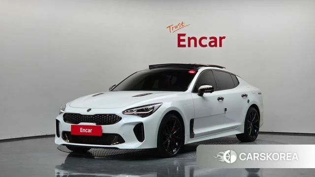 Kia Stinger Meister 2021 Белый из Кореи