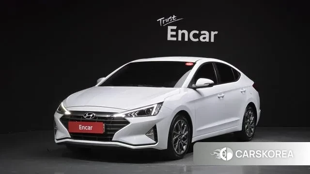 Hyundai The New Avante AD 2018 Белый из Кореи