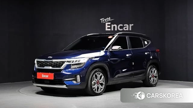 Kia Seltos 2019 Синий из Кореи