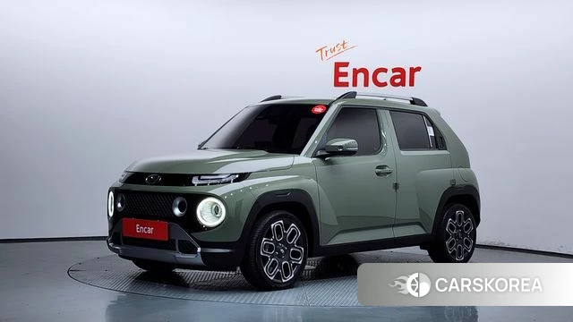 Hyundai Casper 2022 Зеленый из Кореи