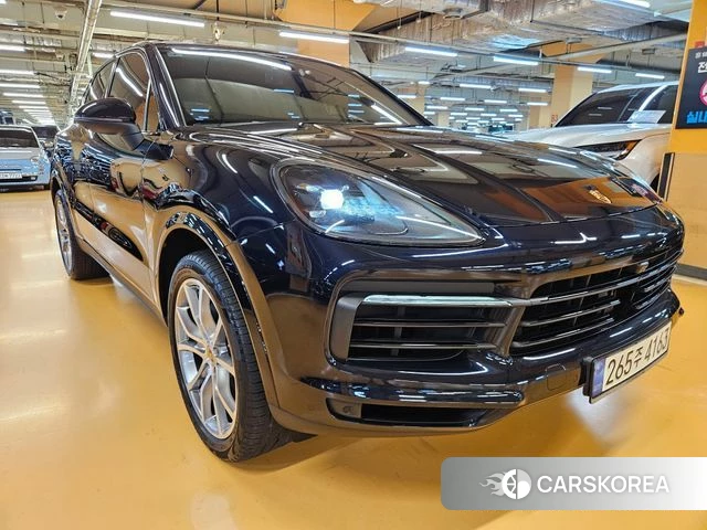 Porsche Cayenne (PO536) 2019 Синий из Кореи