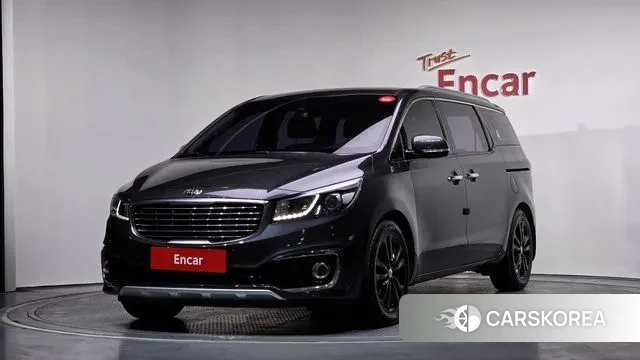 Kia All New Carnival 2018 Черный из Кореи