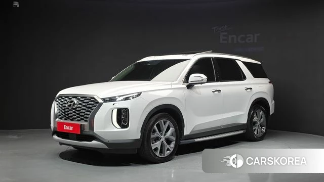 Hyundai Palisade 2021 Белый из Кореи