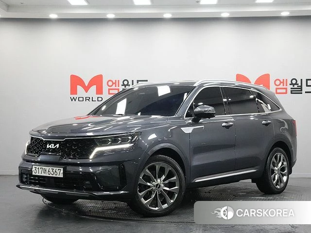 Kia Sorento 4th Generation 2022 Серый из Кореи