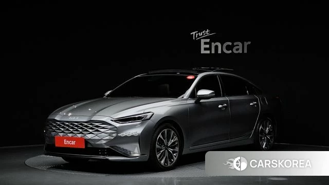 Kia K8 2021 Серебристо-серый из Кореи