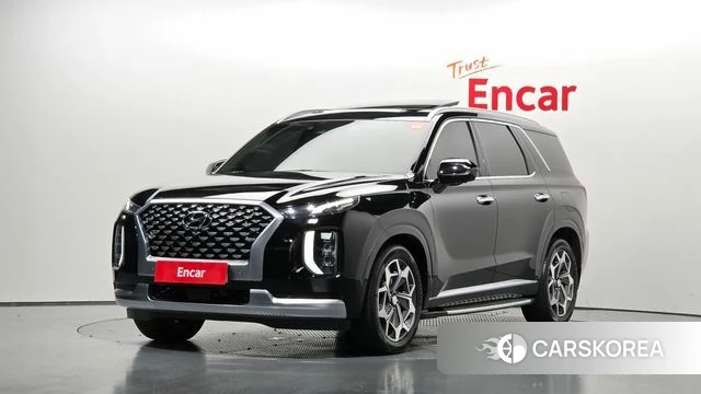 Hyundai Palisade 2021 Черный из Кореи