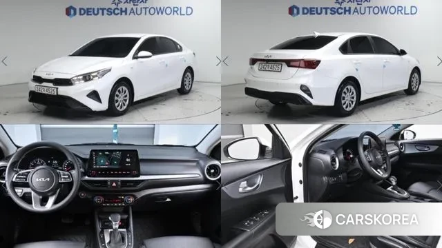 Kia The New K3 2nd generation 2021 Белый из Кореи