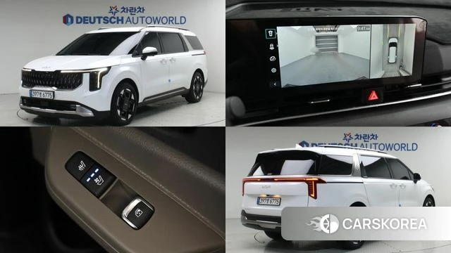 Kia The New Carnival 4th Generation 2024 Белый из Кореи