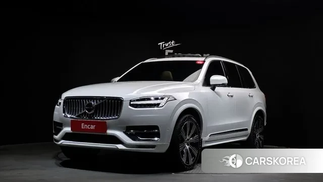 Volvo XC90 second Generation 2021 Белый из Кореи