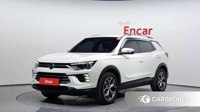 Ssangyong Beautiful Korando 2021 Белый из Кореи