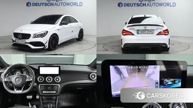 Mercedes-Benz CLA-Class C117 2019 Белый из Кореи