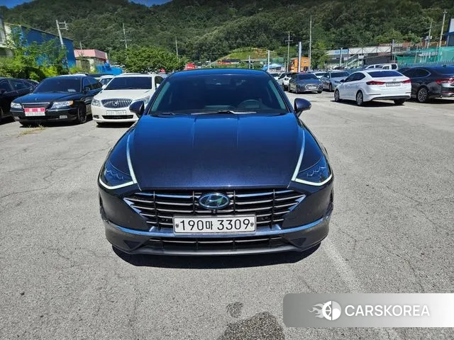 Hyundai Sonata Hybrid (DN8) 2019 Черный из Кореи