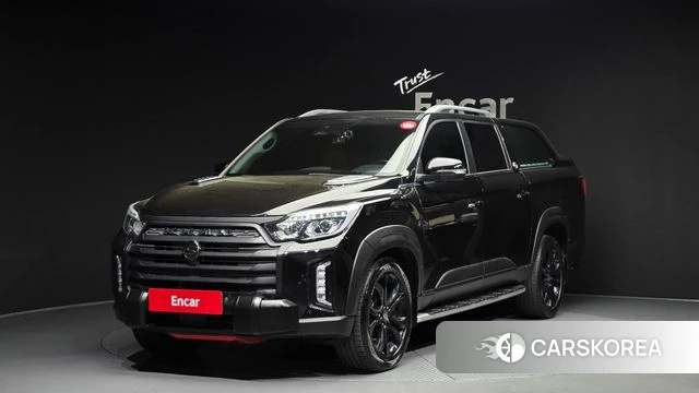 Ssangyong The New Rexton Sports Cannes 2022 Черный из Кореи