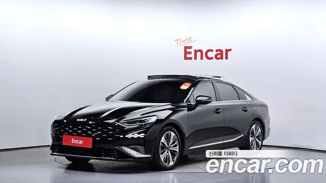 Kia K8 2023 Черный из Кореи