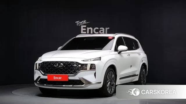 Hyundai The New Santa Fe 2021 Белый из Кореи
