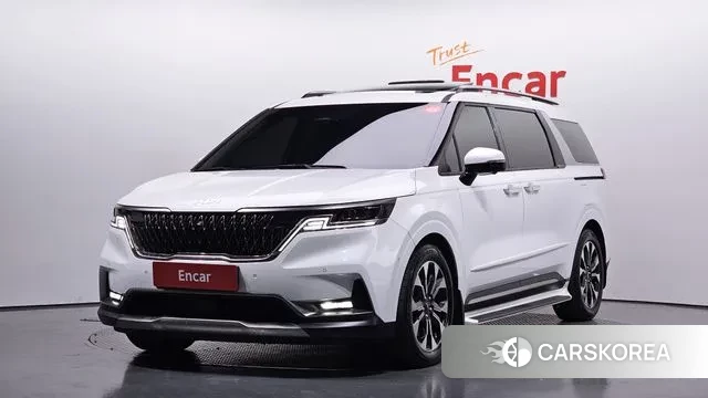 Kia Carnival 4th generation 2023 Белый из Кореи