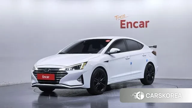 Hyundai The New Avante AD 2020 Белый из Кореи