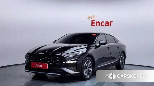 Kia K8 Hybrid 2021 Черный из Кореи