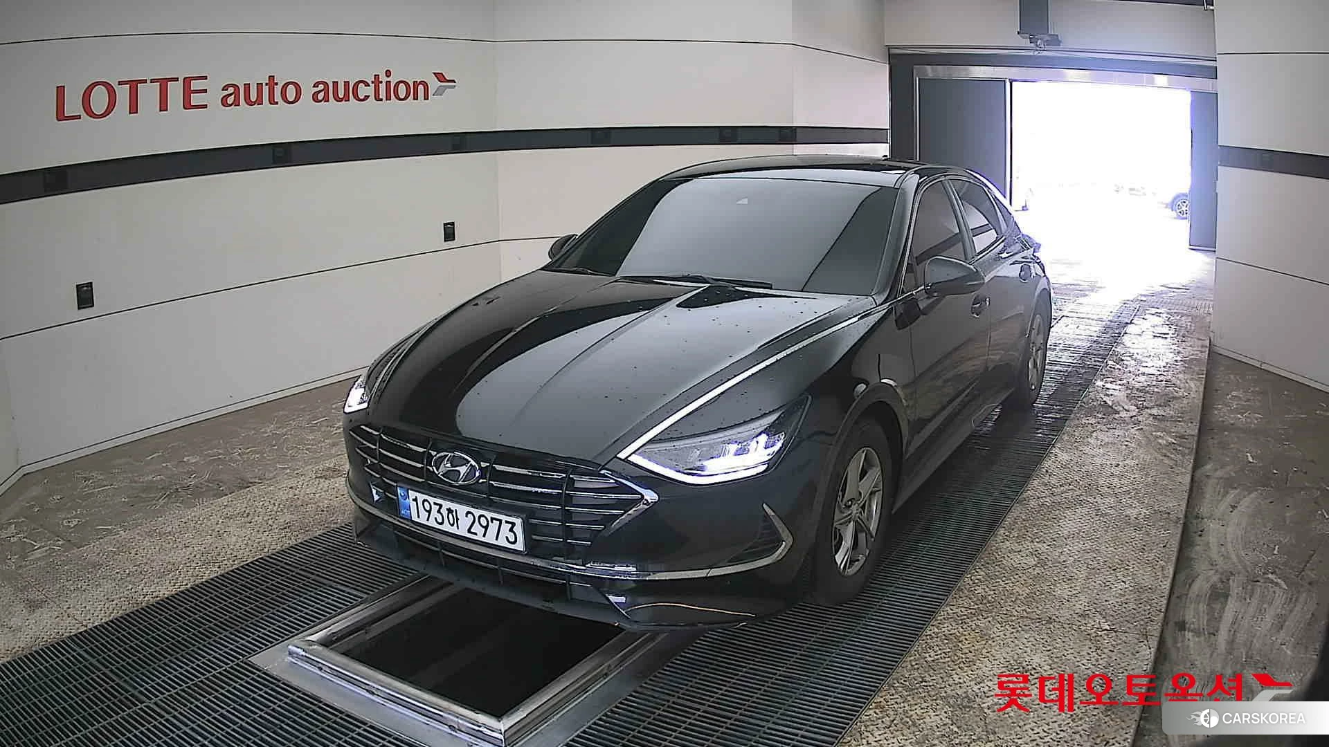 Hyundai Sonata 2022 Midnight Black Pearl из Кореи