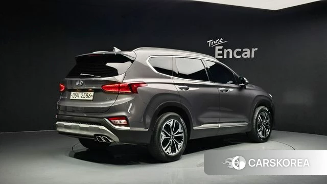 Hyundai Santa Fe TM 2018 Серый из Кореи