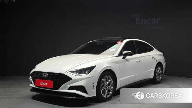Hyundai Sonata (DN8) 2021 Белый из Кореи
