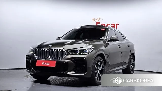 BMW X6 (G06) 2022 Песочный из Кореи