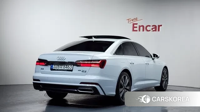 Audi A6 (C8) 2023 Белый из Кореи