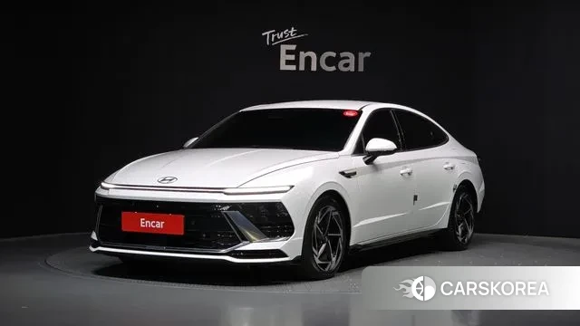 Hyundai Sonata D Edge (DN8) 2023 Белый из Кореи