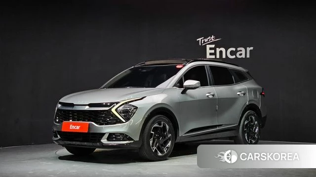 Kia Sportage 5th Generation 2022 Серебристо-серый из Кореи