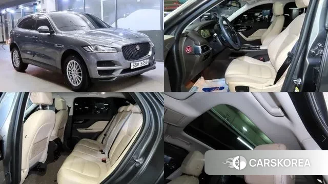 Jaguar F-PACE 2018 Серый из Кореи