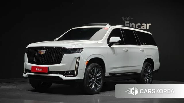 Cadillac Escalade 5th Generation 2021 Белый из Кореи