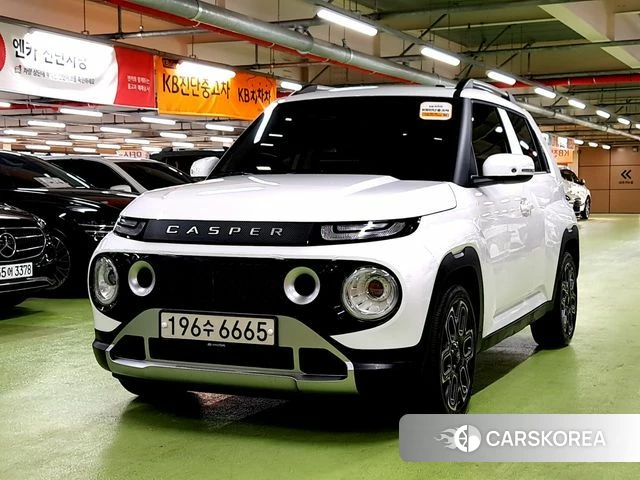 Hyundai Casper 2023 Белый из Кореи