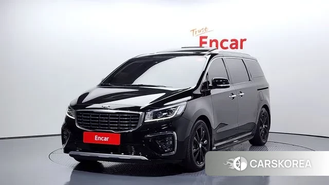 Kia The New Carnival 2018 Черный из Кореи