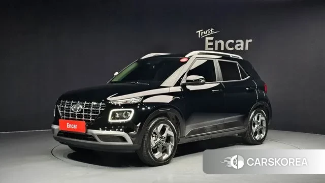 Hyundai Venue 2022 Черный из Кореи