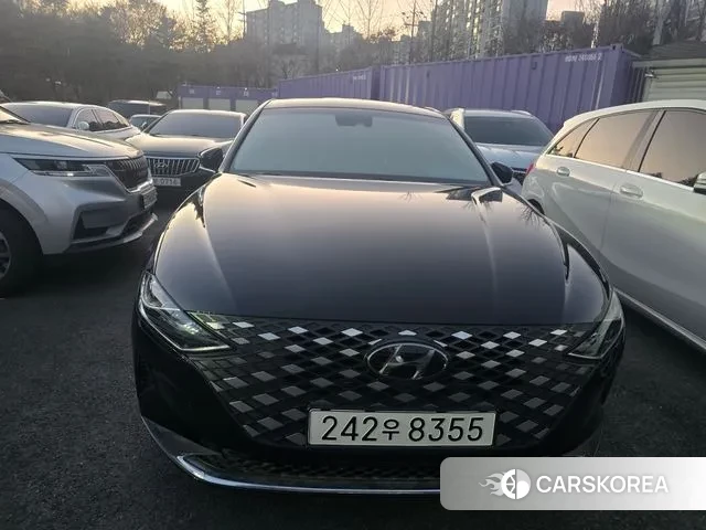 Hyundai The New Grandeur IG Hybrid 2021 Серый из Кореи