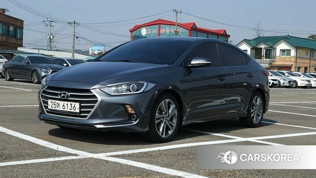 Hyundai Avante AD 2018 Серый из Кореи