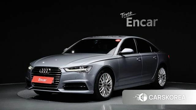 Audi New A6 2018 Серебристо-серый из Кореи