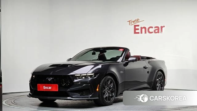Ford Mustang 7th Generation 2024 Серый из Кореи