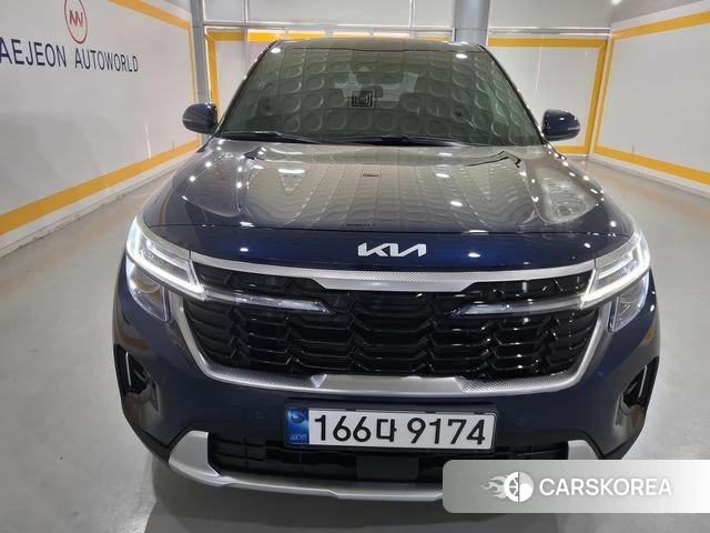 Kia The New Seltos 2023 Синий из Кореи